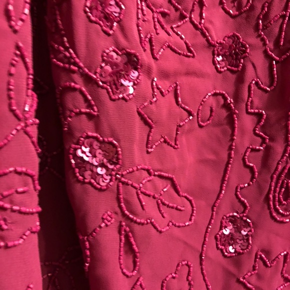 ROAMAN'S SEQUENCED MOTHER-OF-THE-BRIDE TOP - Picture 2 of 3